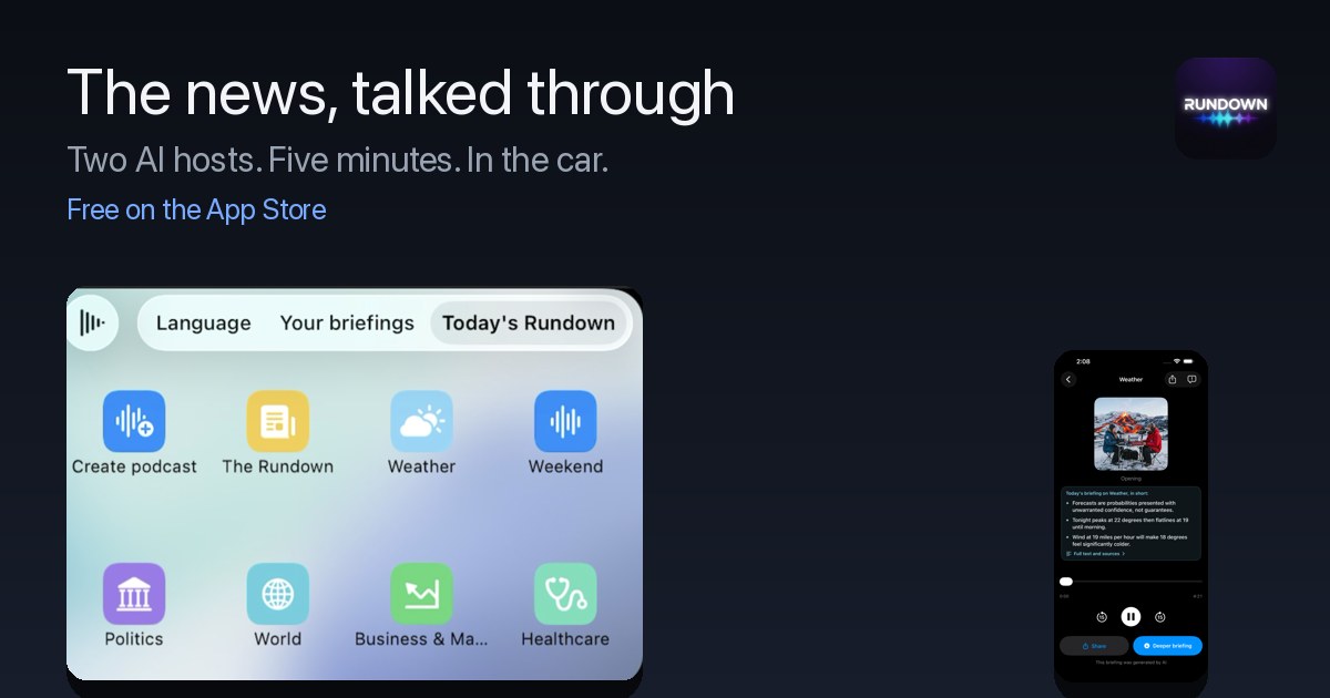 The CarPlay grid and the player side by side